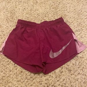 Nike dry-fit 3 in. running shorts
